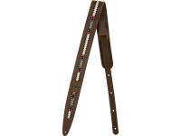 Fender Paramount Acoustic Leather Straps Castanho Fender Paramount Acoustic Leather Straps Castanho